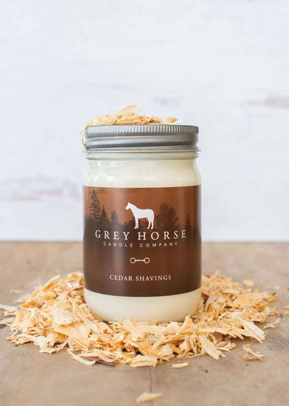 Grey Horse "Headless Horseman" Candle Franklin Horse Supply