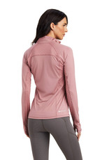 Ariat Ariat Women's Lowell 2.0 1/4 Zip Long Sleeve Nostalgia Rose