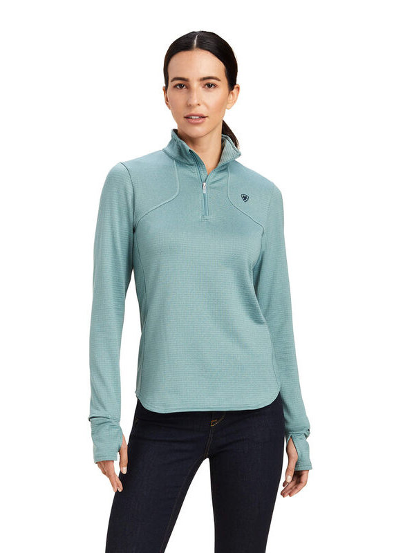 Ariat Element Womens Long Sleeve Baselayer - Banyan Bark - Clothing from  Oakfield