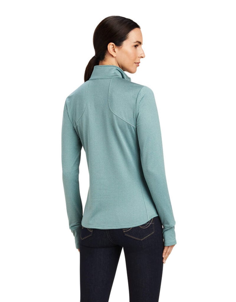 Ariat Ariat Women's Gridwork 1/4 Zip Base Layer Artic