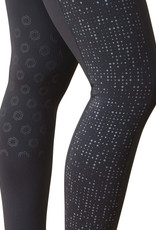 Ariat 'Eos Lumina' Knee Grip Tights in Ebony - Women's XL – The