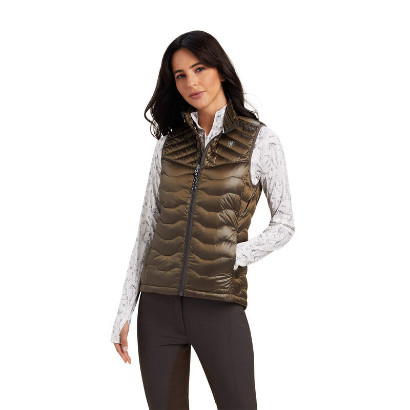 Ariat Women's Ideal Down Vest Banyan Bark Franklin Saddlery