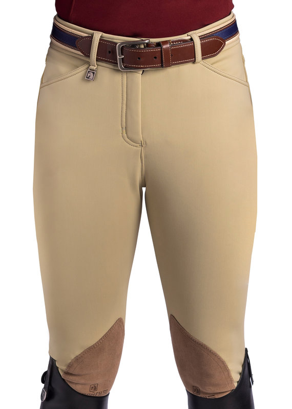 Romfh Romfh Ladies Artic Fleece Tan Knee Patch Breech