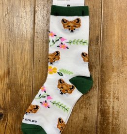 Adult Fox Spring Woods Socks