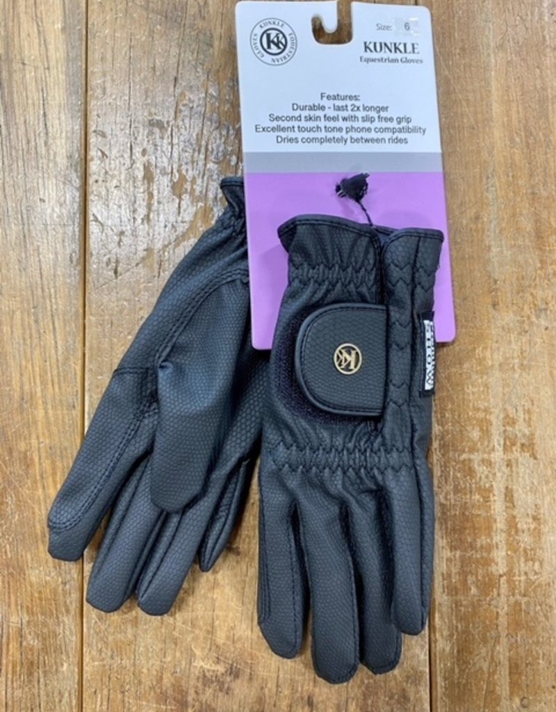 Kunkle Kunkle Premium Show Gloves Black