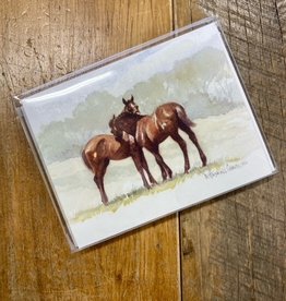 D. Haskell Chhuy D. Haskell Chhuy Colored Foals Greeting Cards