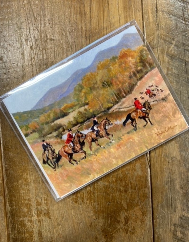 D. Haskell Chhuy D. Haskell Chhuy Colored Hunt 2 Designs Greeting Card