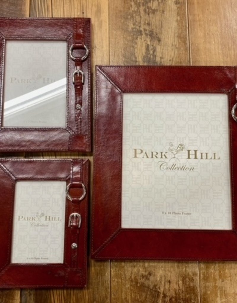 Park Hill Park Hill Equestrian Strap Leather Photo Frame