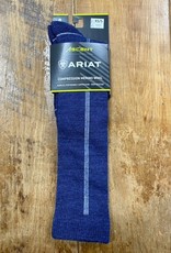 Ariat Ariat Women's  Ascent Merino Wool Boot Sock Navy XS/SM