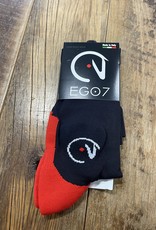 Ego7 Ego 7 Ego Unisex Black/Red Tall Boot Socks