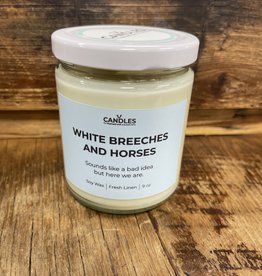 Ecogold White Breeches Fresh Linen Candle 9oz