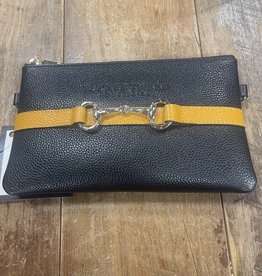 Tucker Tweed Equestrian Tucker Tweed Wellington Wristlet Black/Gold