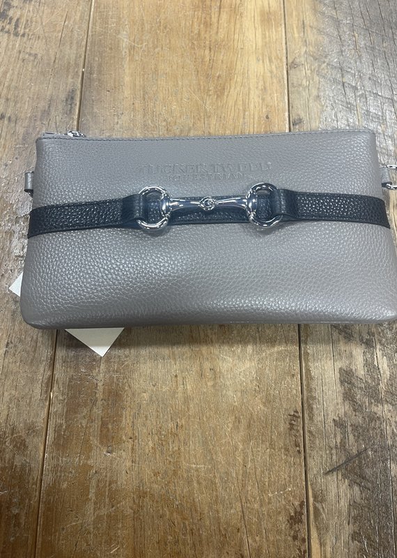 Tucker Tweed Equestrian Tucker Tweed Wellington Wristlet Grey/Black