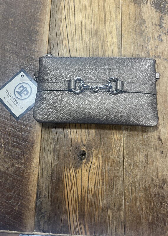 Tucker Tweed Equestrian Tucker Tweed The Wellington Wristlet Bronze