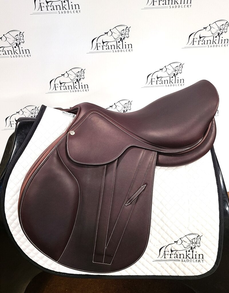 Butet Butet Premium Integrated M 17" Seat 2.5 Flap Wide Tree  DF Cachou Saddle