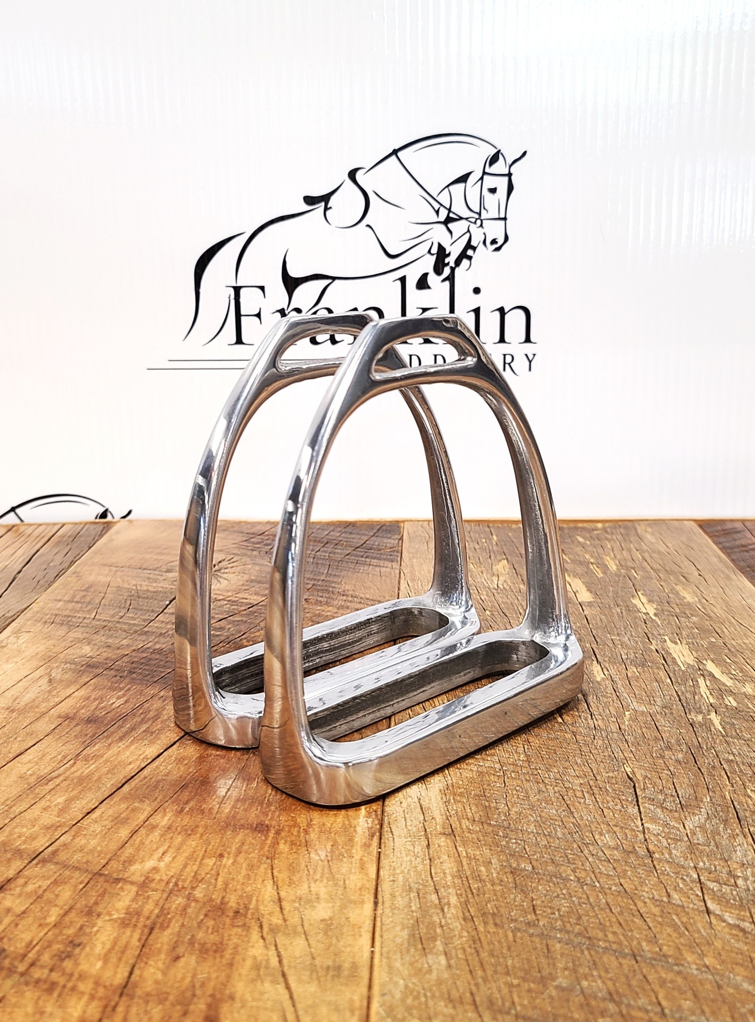 Arthur Court Equestrian Stirrup Napkin Holder Franklin Saddlery