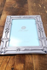 Arthur Court Silver Bit Picture Frame, 5x7