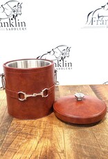 Vagabond House Leather Equestrian Ice Bucket