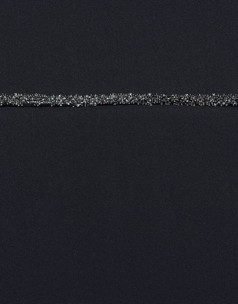 Samshield Samshield Long Frac Crystal Fabric Show Coat Navy Size 36FR/6US