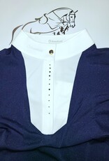 Samshield Samshield Faustina Crystal Long Sleeve Show Shirt Blue Glitter Small