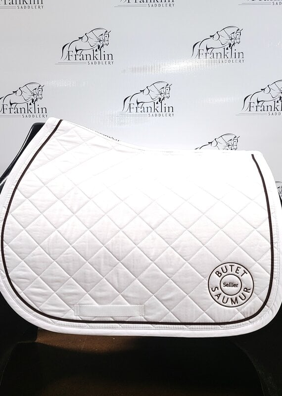 Butet Butet White Saddle Pad