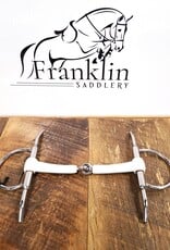 Waldhausen Beris Full Cheek Single Jointed Snaffle Bit 145mm/5.75"