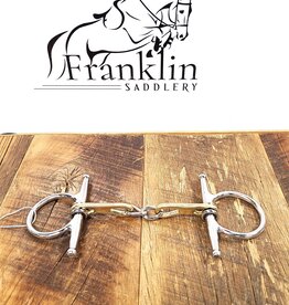 Pro Series Derby Full Cheek Snaffle Bit 4.5"