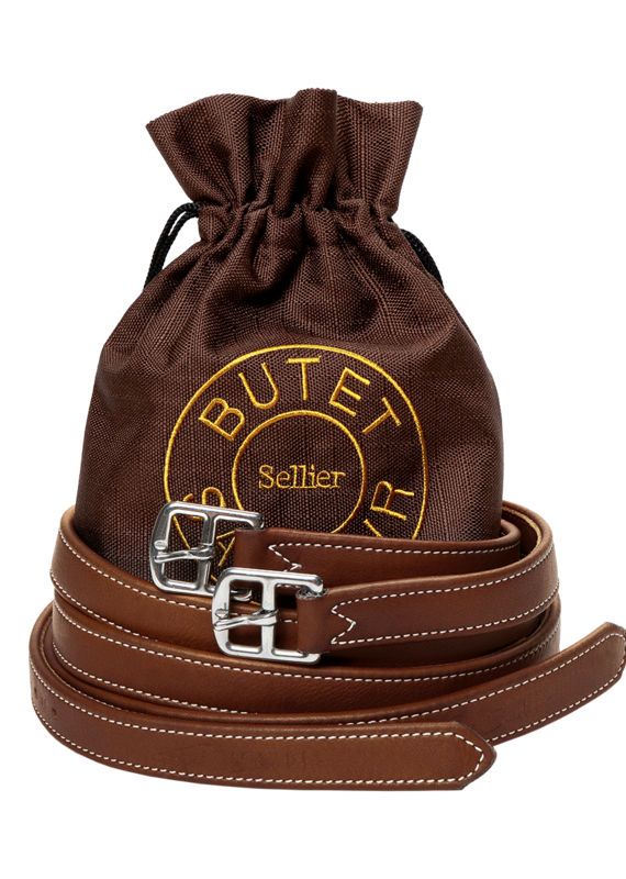 Butet Butet Standard Lined Stirrup Leathers 120cm 48in Gold