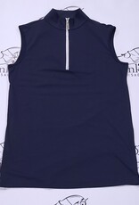 The Tailored Sportsman The Tailored Sportsman Ladies Icefil Sleeveless Navy/ White