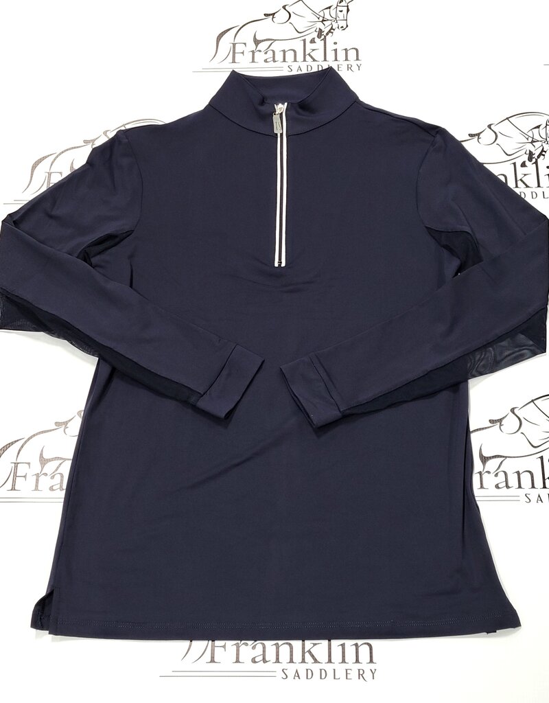 The Tailored Sportsman The Tailored Sportsman Icefil Long Sleeve Navy/White/Navy