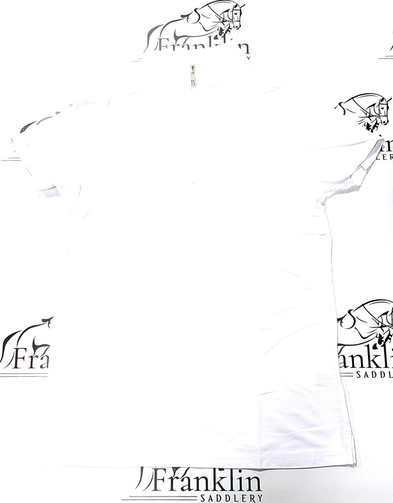 The Tailored Sportsman The Tailored Sportsman Ladies Icefil Short Sleeve White/White