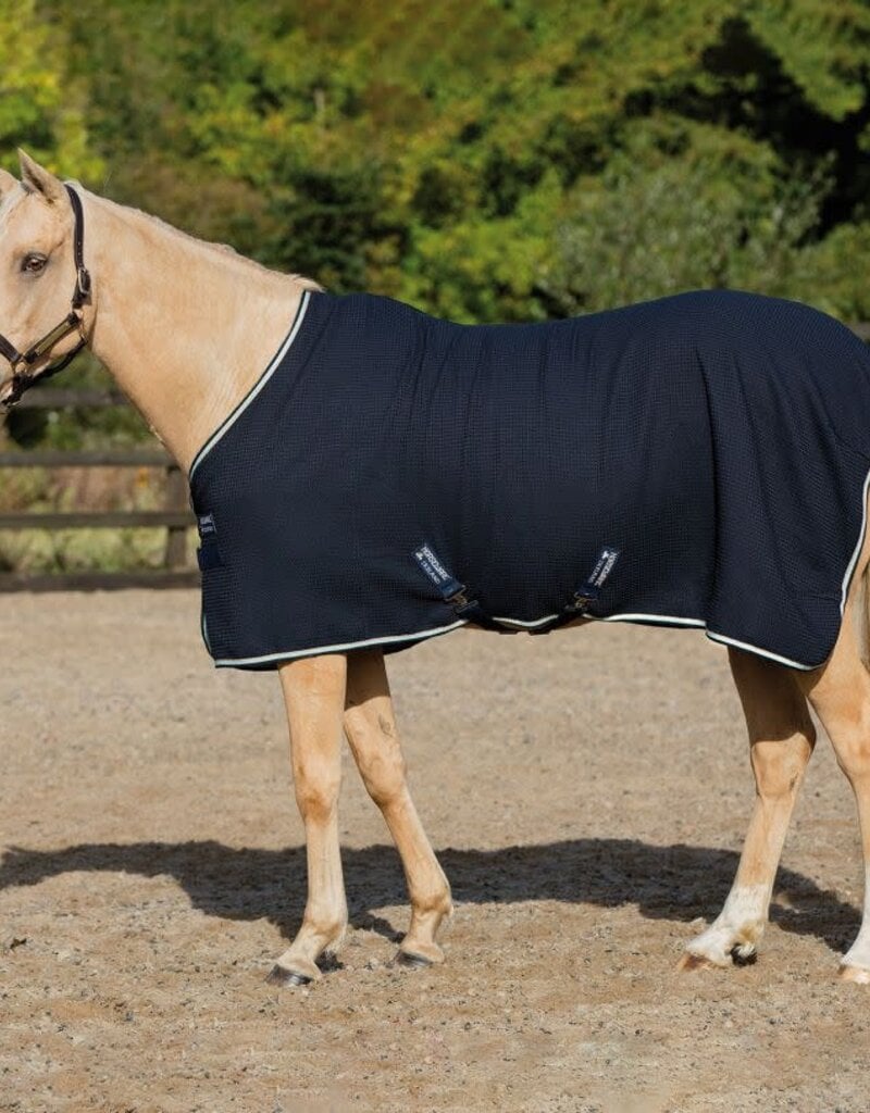 Horseware Ireland Horseware Rambo Techni Waffle Cooler Navy/Beige