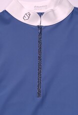 Samshield Samshield Women's Aloise Long Sleeve Show Shirt Stone Blue Tone On Tone