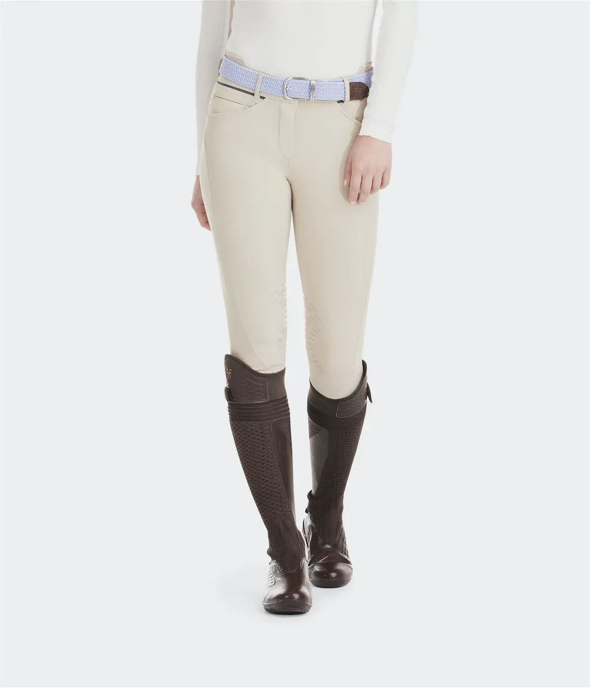 Horse Pilot Women's XDesign Breeches Hunter (Beige) Franklin Saddlery
