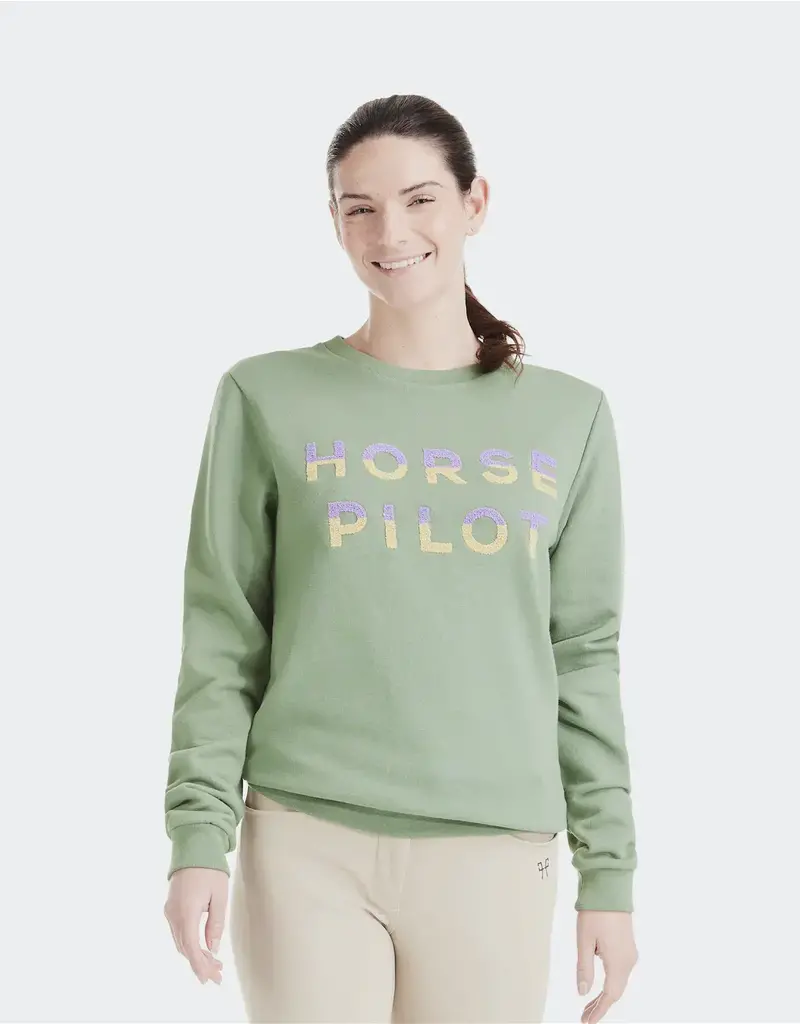 Horse Pilot Horse Pilot Women's Team Sweatshirt Smooth Green