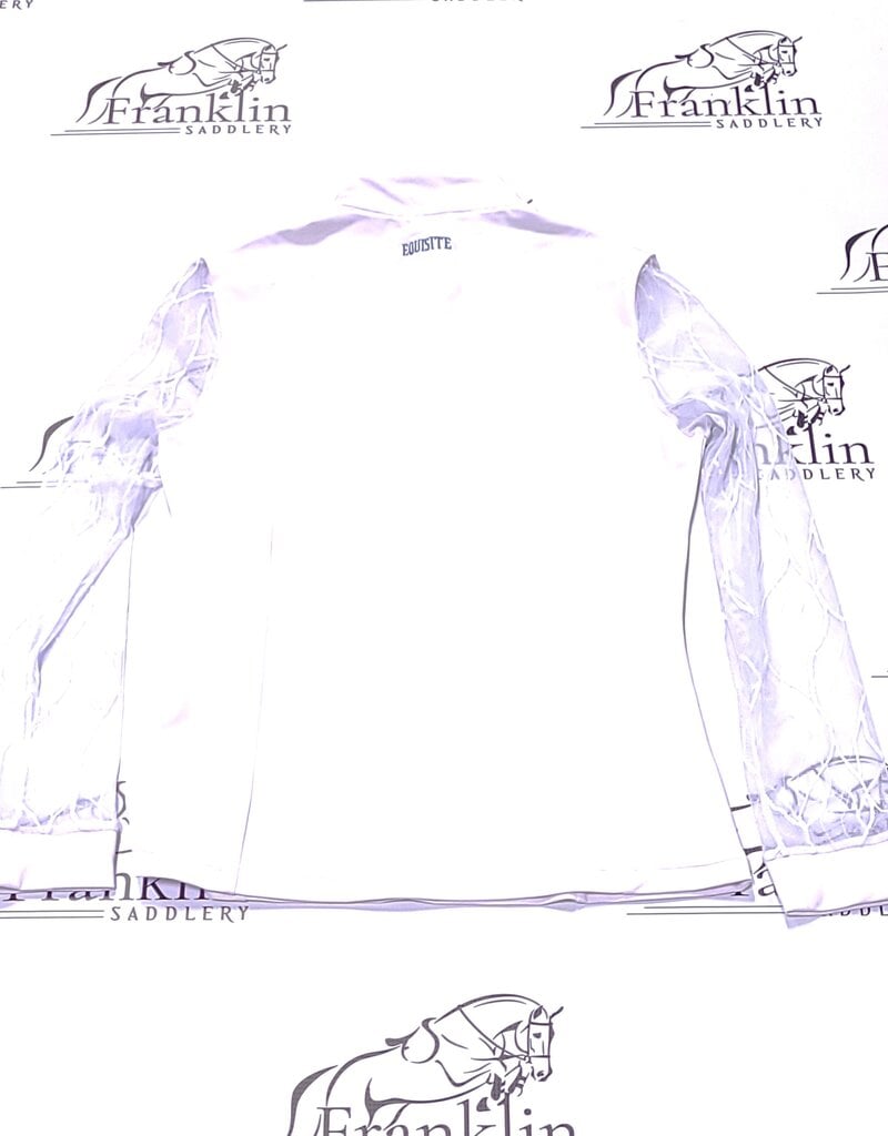 Equisite Equisite Women's Long Sleeve Show Shirt Ophelia White