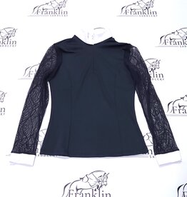 Equisite Equisite Women's Long Sleeve Show Shirt Ophelia Black