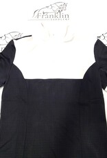 Equisite Equisite Women's Short Sleeve Show Shirt Genevieve Jet Black