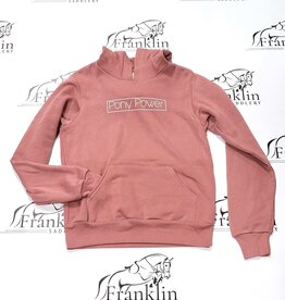 Equine & Design Pony Power Youth Hoodie Mauve