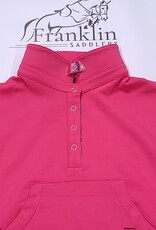 Romfh Romfh Girl's Cozy Crop Mock Long Sleeve Shirt Cherry Pink