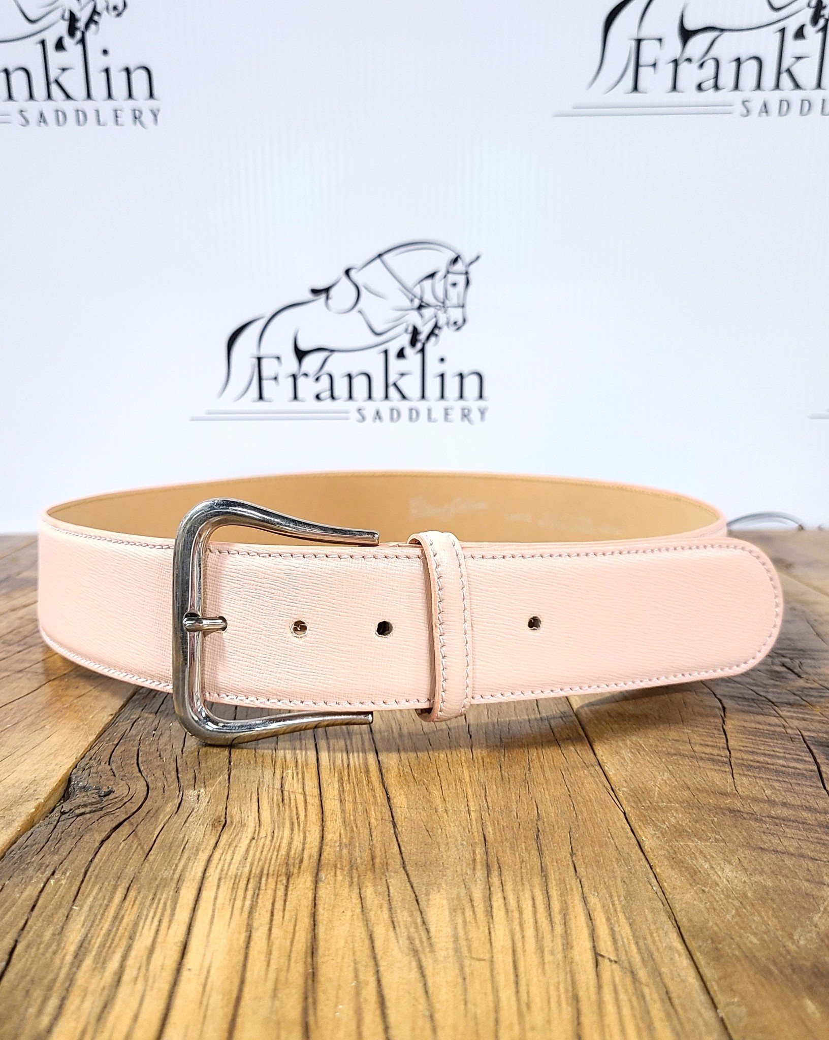 The Tailored Sportsman Blush Belt Large - Franklin Saddlery