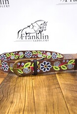 Equine Couture Equine Couture Lilly Cotton Belt Brown
