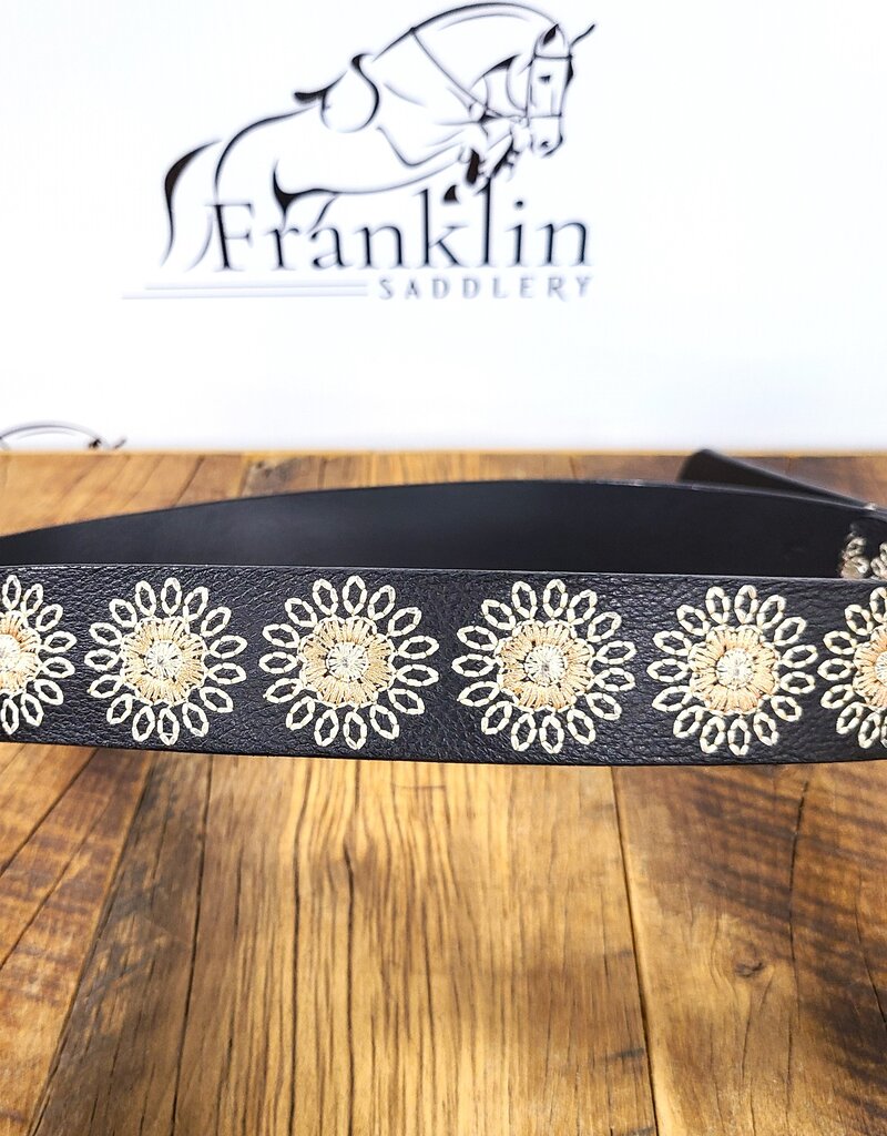 Equine Couture Equine Couture Marie Black Leather Belt