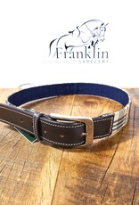 Baker Classic Plaid Belt Small