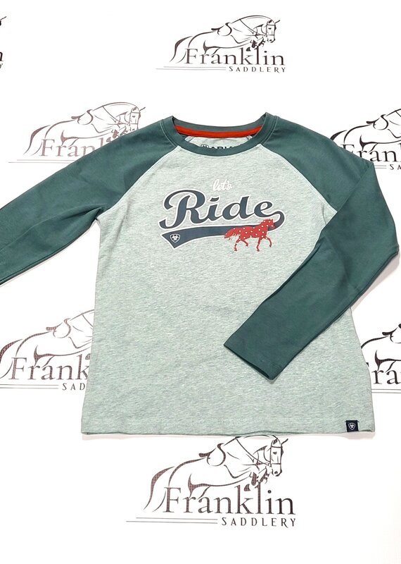 Ariat Ariat Youth Let's Ride Long Sleeve Artic/Silver Pine