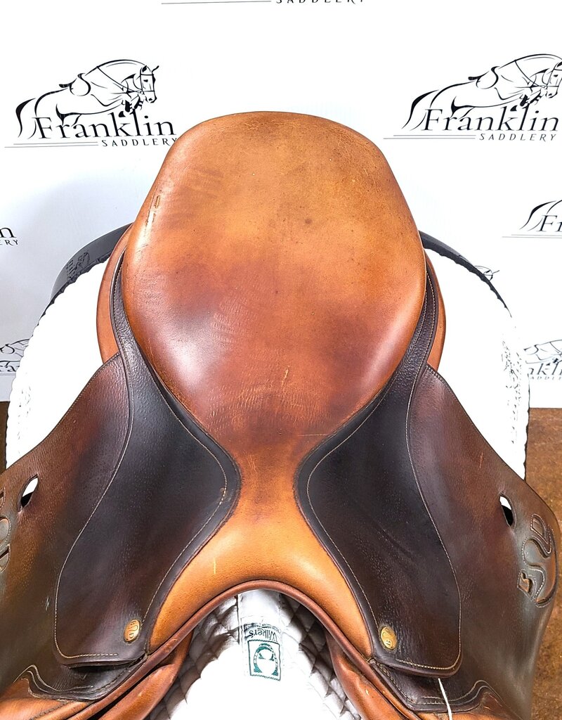 567 Consignment Saddle Bruno Delgrange 17.5 - Franklin Saddlery