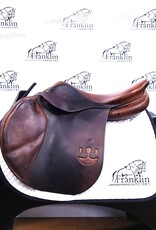 Bruno Delgrange Bruno Delgrange Jumping Saddle 18" Seat Consignment #575