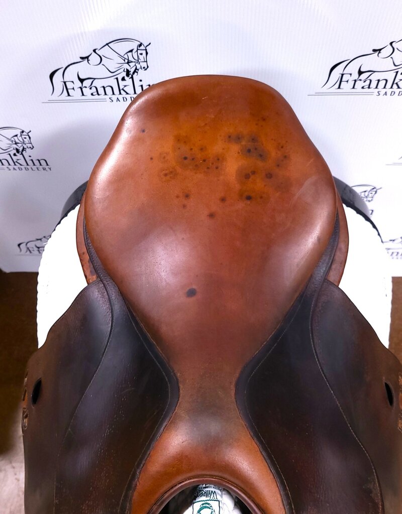 Bruno Delgrange Bruno Delgrange Jumping Saddle 18" Seat Consignment #575