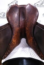 Bruno Delgrange Bruno Delgrange Jumping Saddle 18" Seat Consignment #575