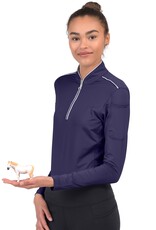 Chestnut Bay Chestnut Bay Performance Rider Skycool Ladies Shirt Aubergine